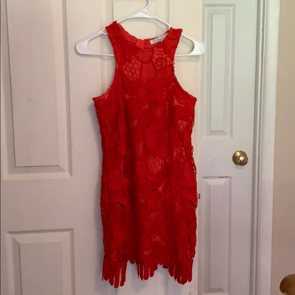 Lovers + friends caspian shift dress